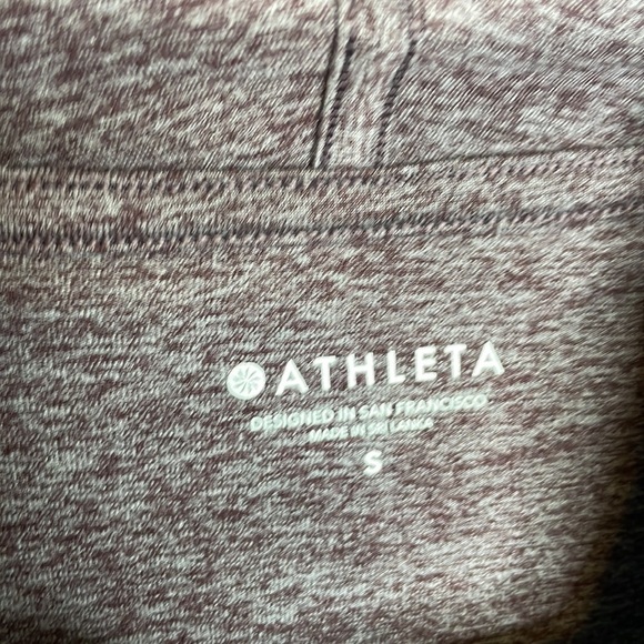 Athleta | Women’s Uptempo Hoodie‎ Purple Heather Color Size Small - Picture 6 of 9